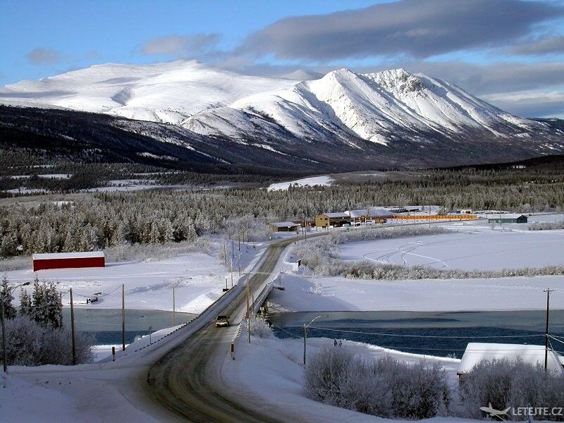 Krajina Aljašky se pyšní bělostným sněhem, autor: nationalatlas