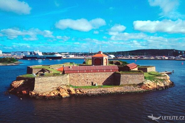 Ostrůvků s původními pevnostmi nalezneme ve Švédsku hned několik, autor: Wigulf