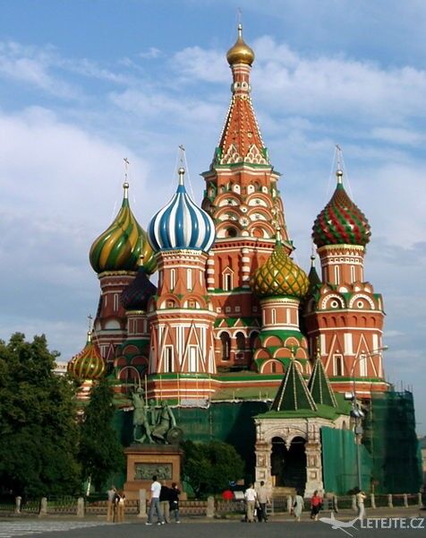 Chrám Vasila Blaženého je atrakcí celé Moskvy, autor: Knutux