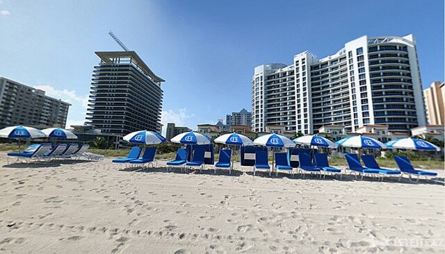 Miami beach je jednou z nejslavnějších pláží světa, autor: Kleerteam