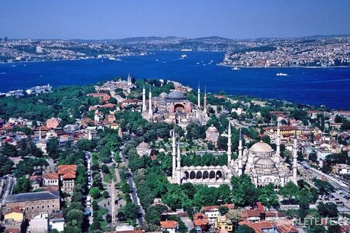 Pohled na skvostné město Istanbul, autor: pertysmithers